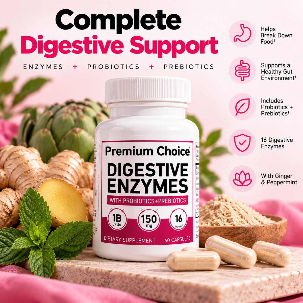 Digest+ — Digestive Enzyme Complex